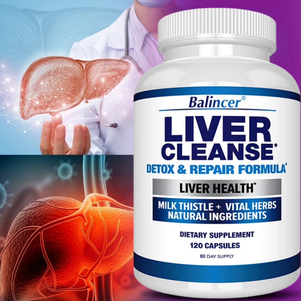 Liver Cleanse Detox & Repair F - Milk Thistle Silymarin ulasan dan harga
