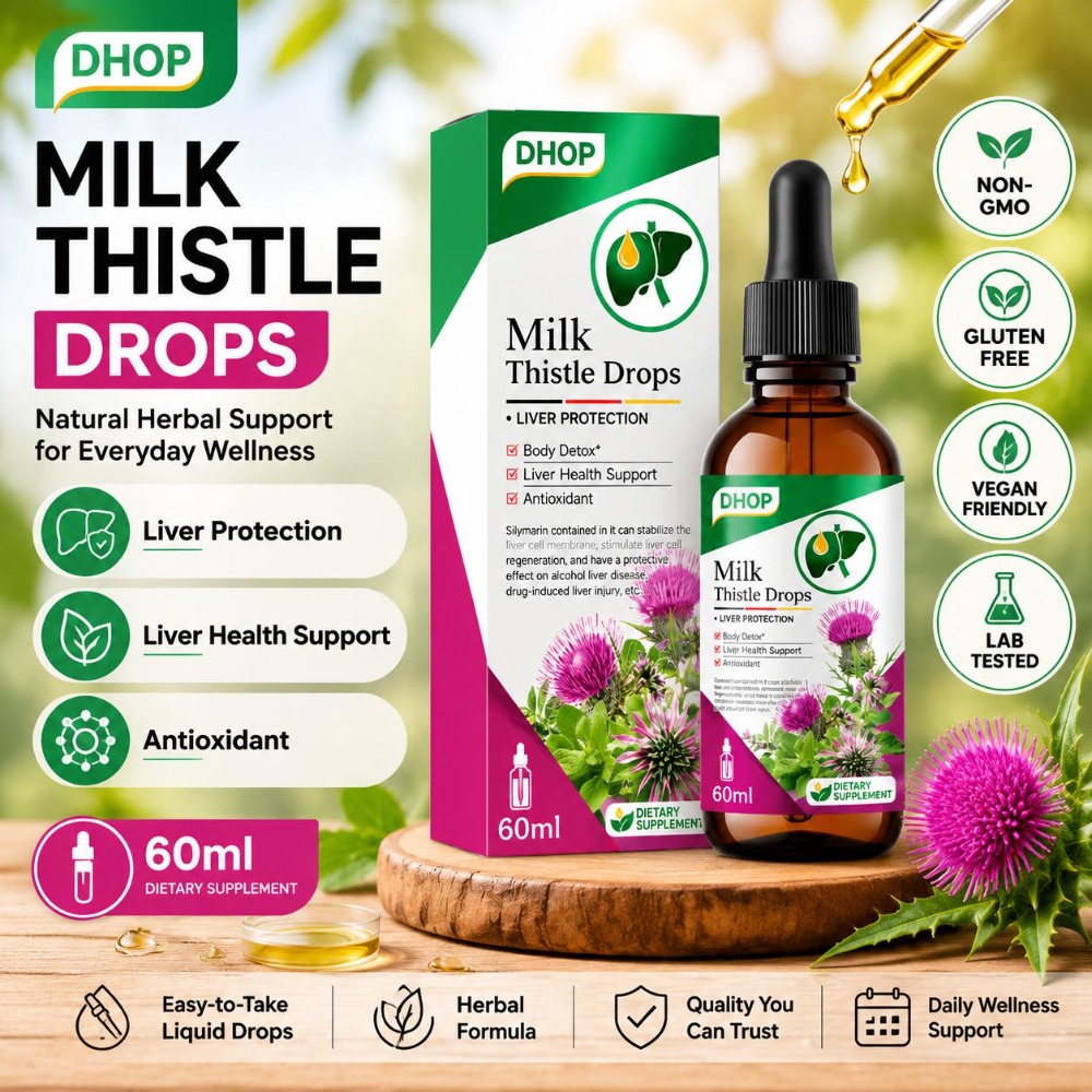 DHOP Milk Thistle Drops Silyma - Milk Thistle Silymarin ulasan dan harga