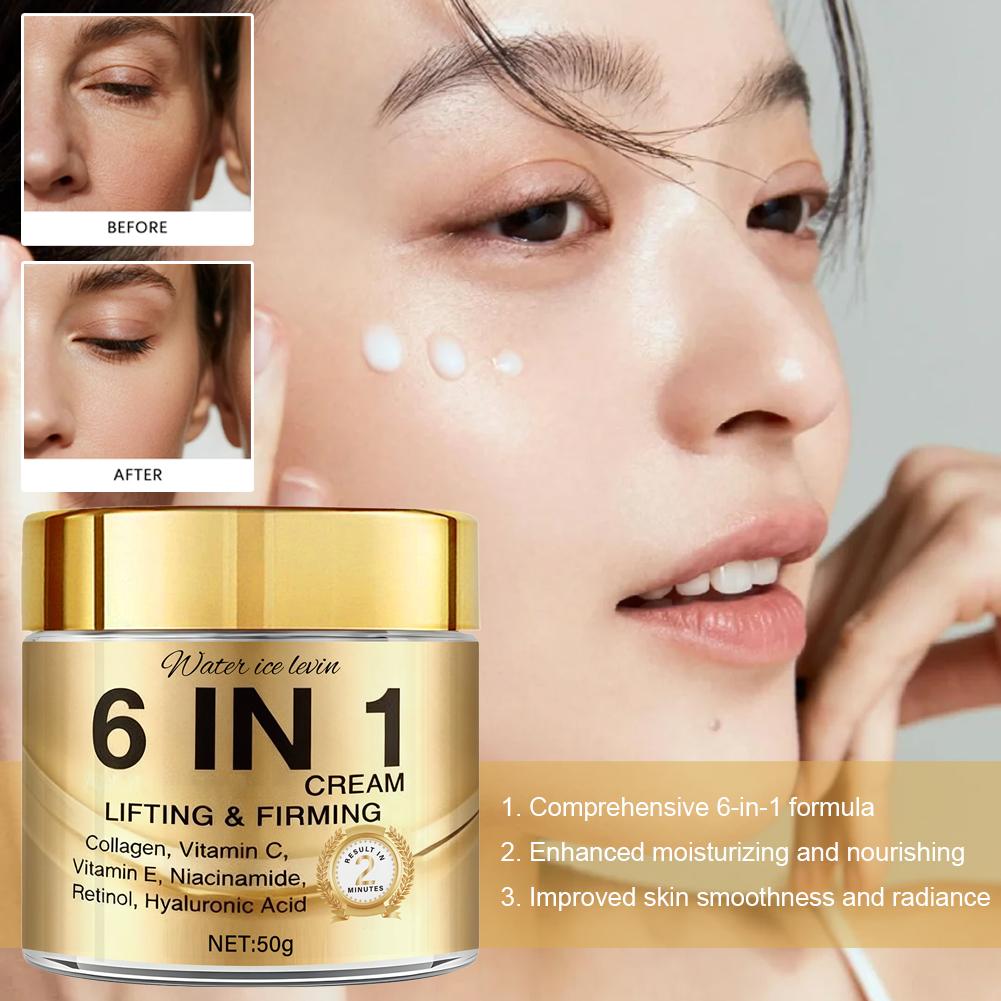 6 IN 1 Collagen Face Cream Lif - Milk Thistle Silymarin ulasan dan harga