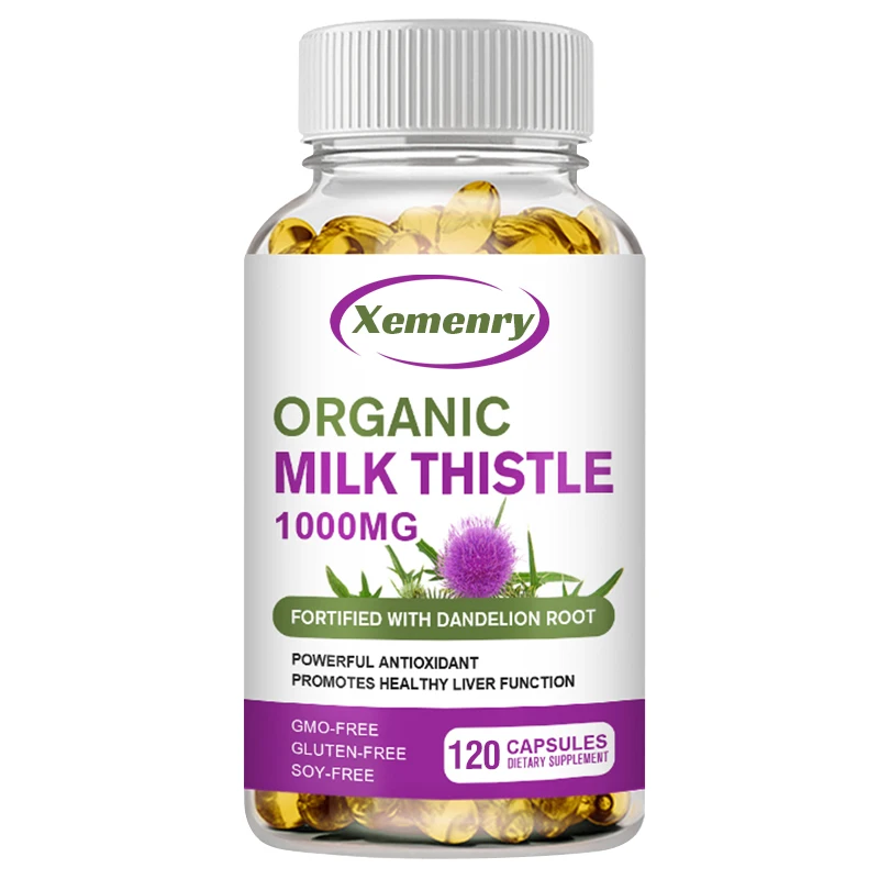 Milk Thistle Capsules 1000 Mg  - Milk Thistle Silymarin ulasan dan harga