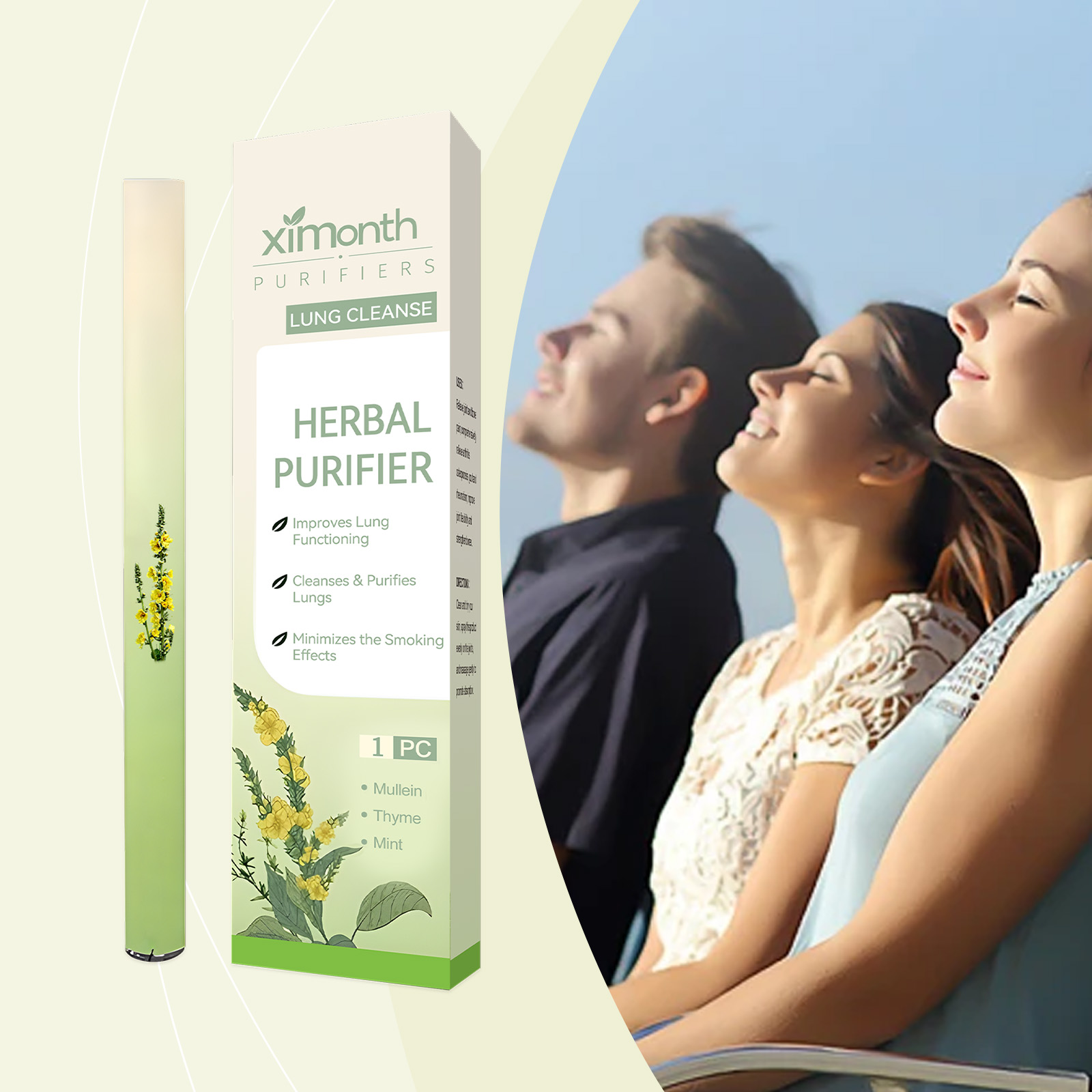Natural Herbal Breathing Stick - Herbal And Wellness ulasan dan harga