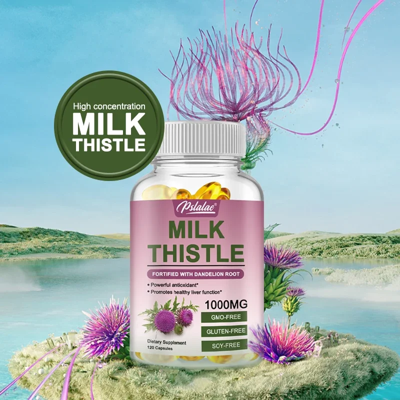 Premium Milk Thistle Supplemen - Milk Thistle Silymarin ulasan dan harga