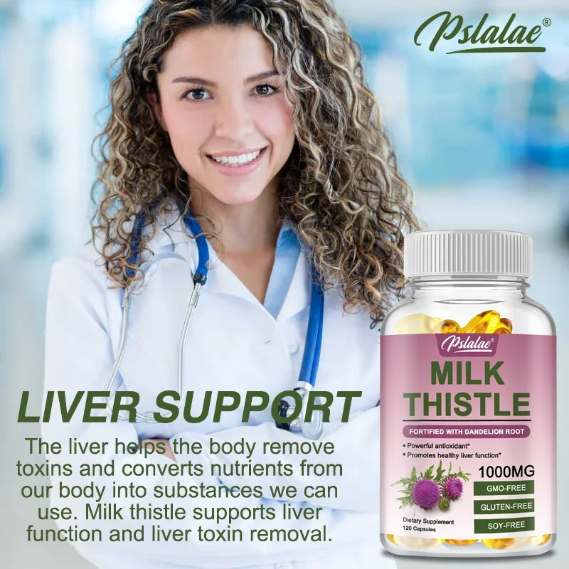 Premium Milk Thistle Supplemen - Milk Thistle Silymarin ulasan dan harga