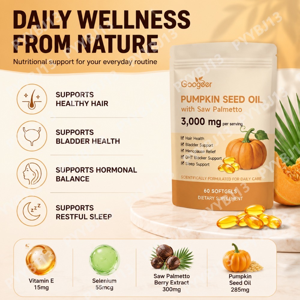 Googeer Pumpkin Seed Oil Softg - Herbal And Wellness ulasan dan harga