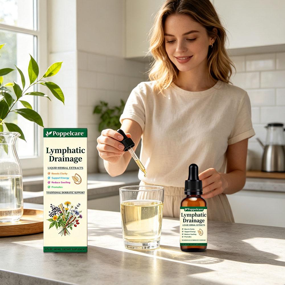 Herbal Lymphatic Drainage Drop - Herbal And Wellness ulasan dan harga