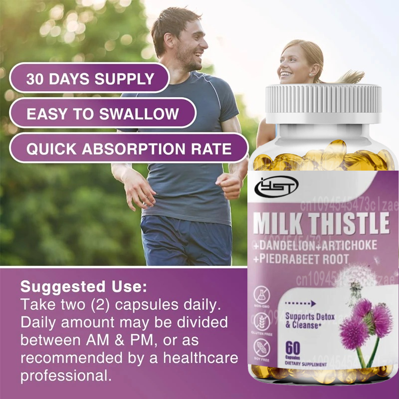 Milk Thistle Supplement Contai - Milk Thistle Silymarin ulasan dan harga