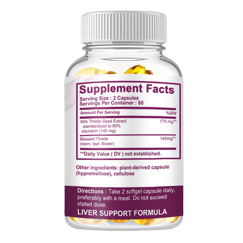 Milk Thistle Liver Capsules 31 - Milk Thistle Silymarin ulasan dan harga