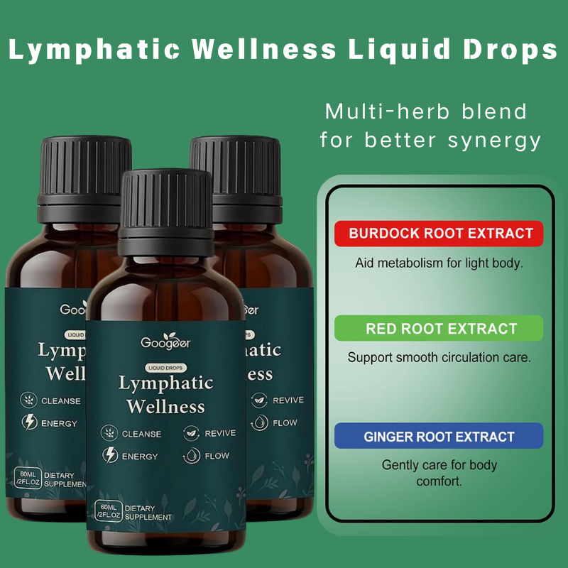 60ml Lymphatic Support Liquid  - Herbal And Wellness ulasan dan harga