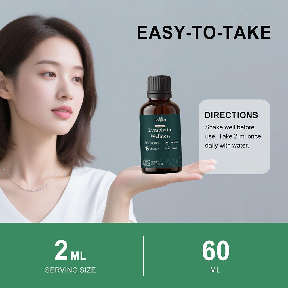 60ml Lymphatic Support Liquid  - Herbal And Wellness ulasan dan harga